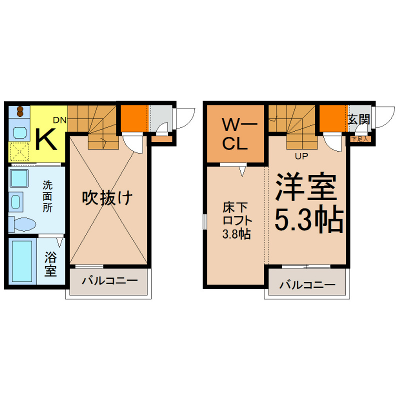 熱田スカイタワー31Ｆ 間取り