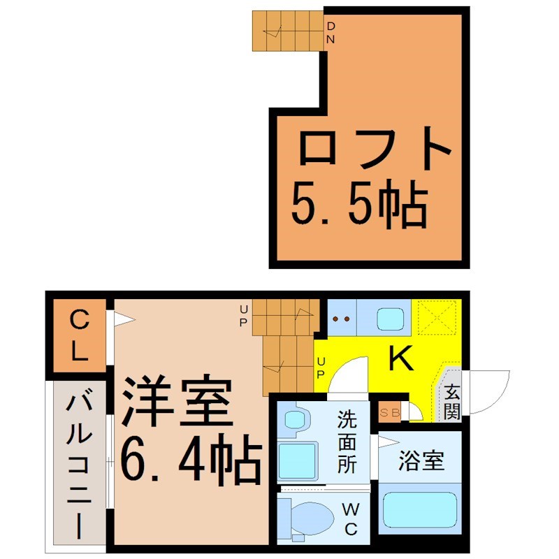 アニュー中村区役所駅前 間取り