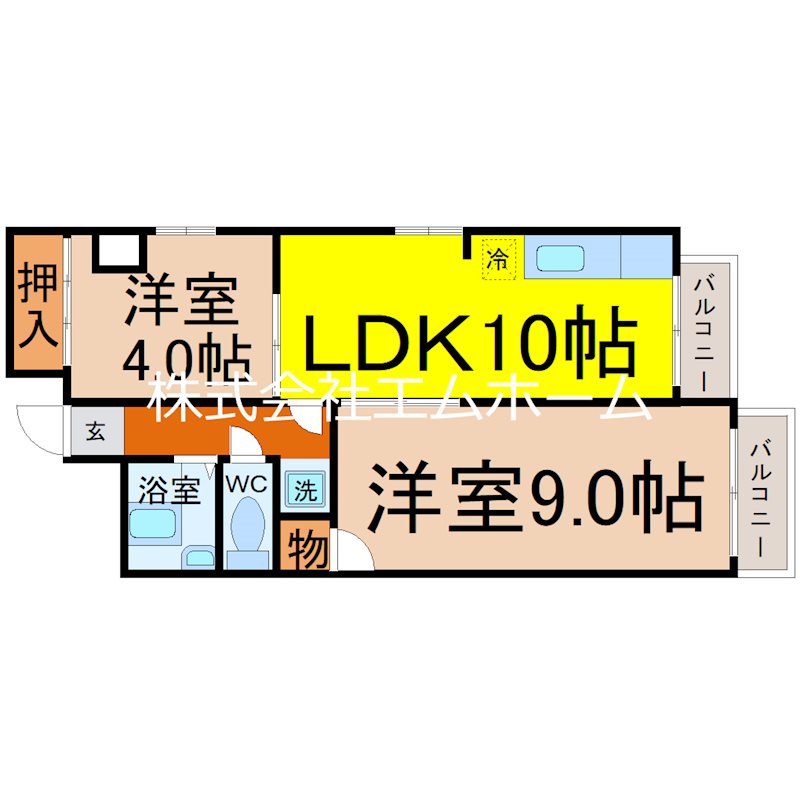 唐山ビル 間取り