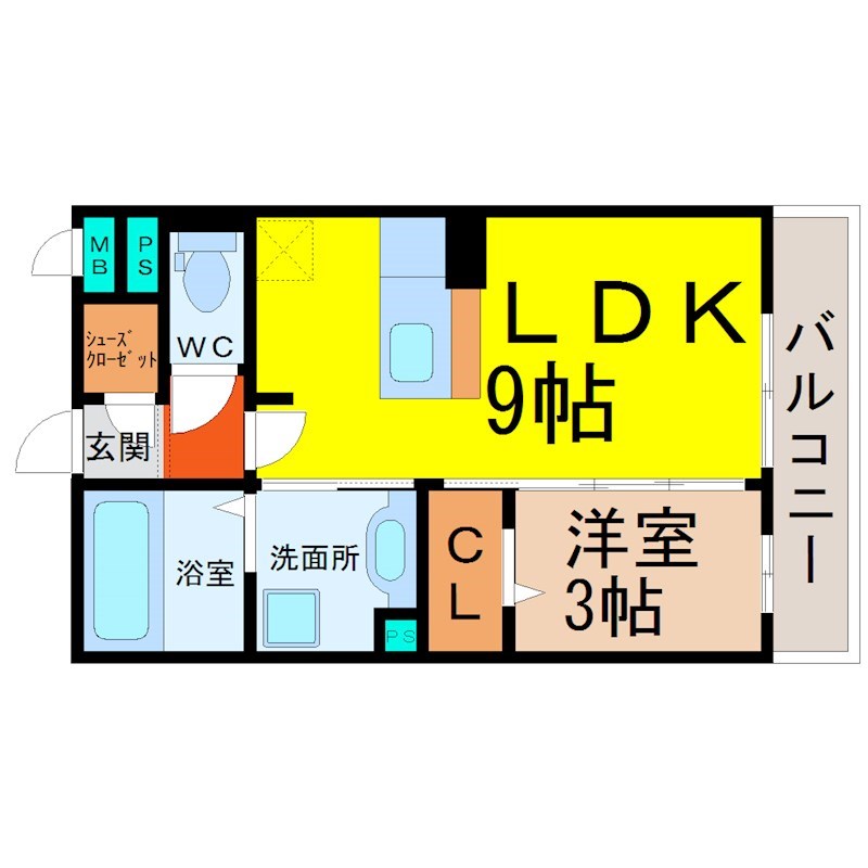 ヴィオーラ八番Ａ 間取り