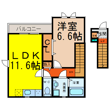 Ｌｉｂｒａ（リブラ） 間取り