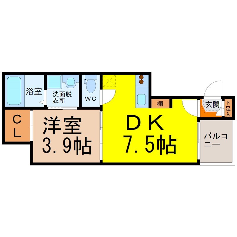 ＬａＦｉｌｌｅＧｏｋｉｓｏ 間取り