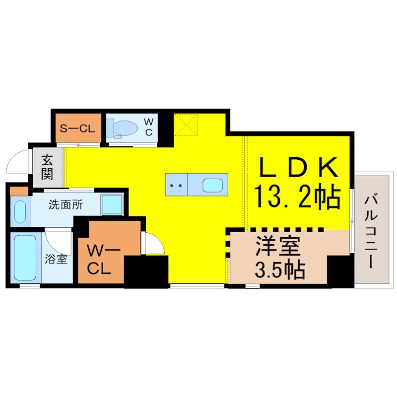 レジデンスＴ・Ｌ新栄 間取り