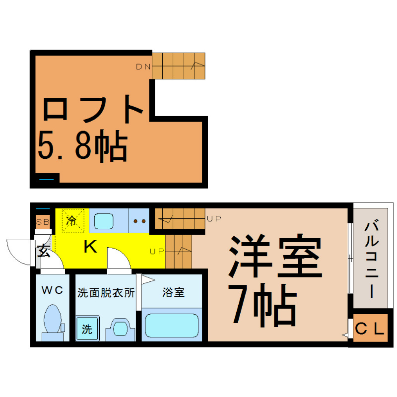 Ｖｉｌｌａ　Ｅｍｉｌｉａ 間取り
