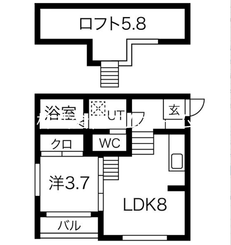 ｉーｓｍａｒｔ1 間取り