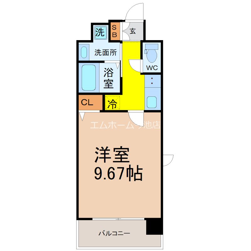 NONAMI RISE（ノナミライズ） 間取り