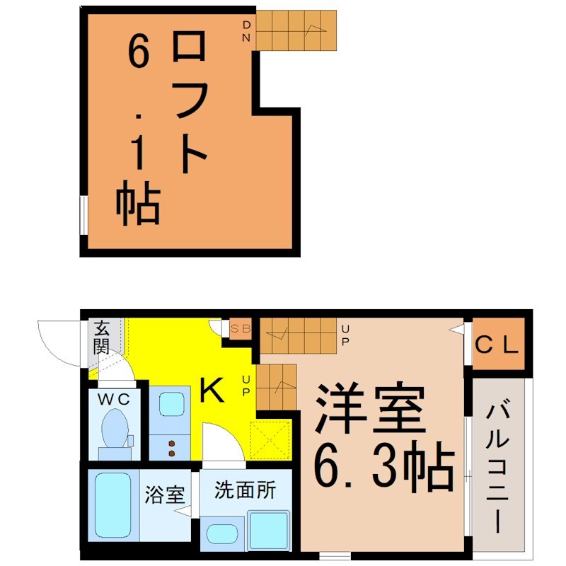 ハーモニーテラス八代町III 間取り