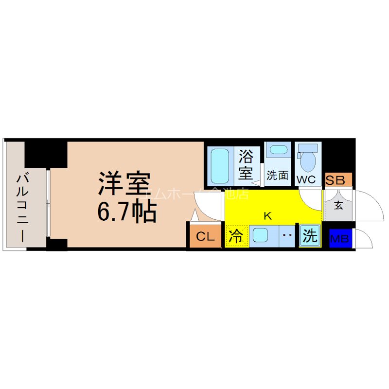 プレサンス葵デュリス 間取り