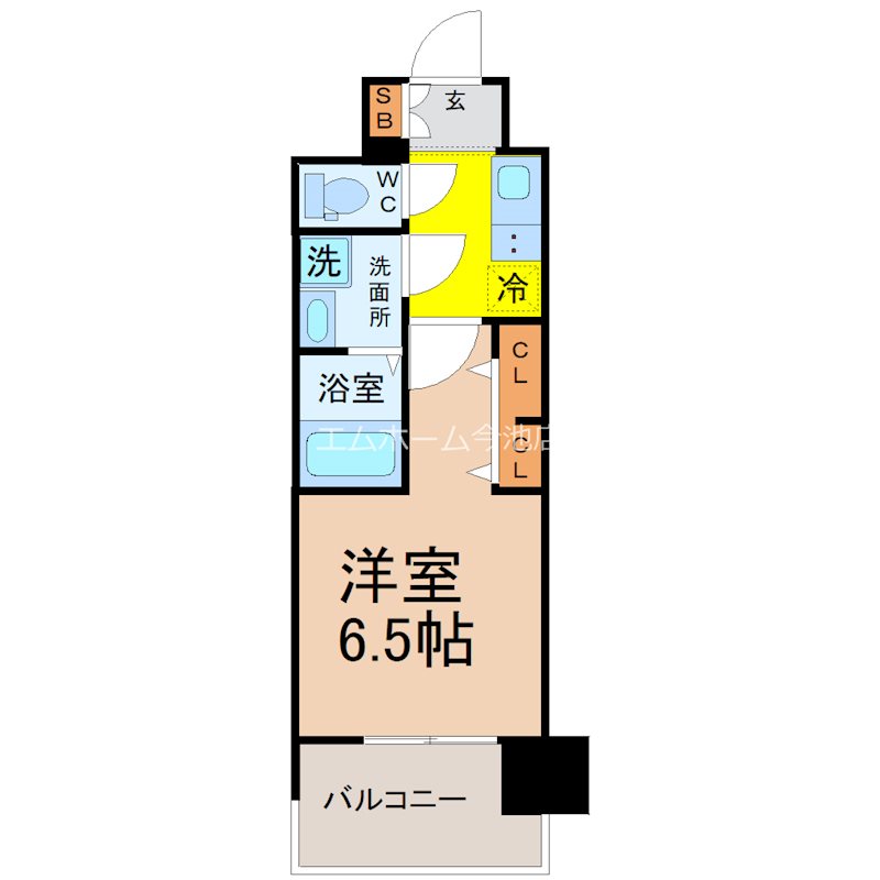 CREST TAPP平安通 間取り