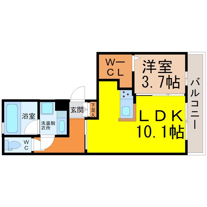 ヒールコートII 間取り