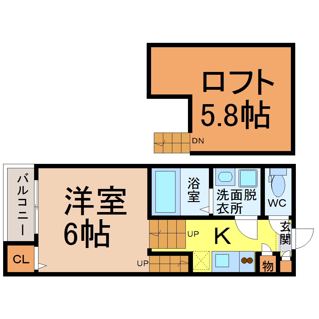 OMレジデンス本陣鳥居通 間取り