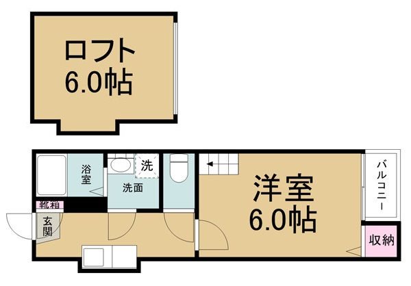 アイビス白壁（シラカベ） 間取り