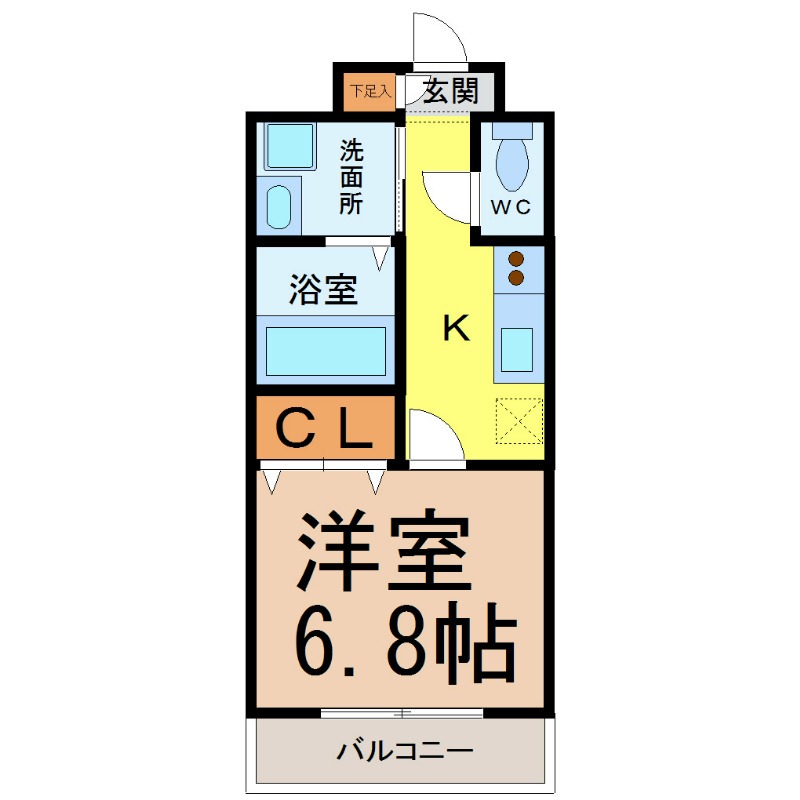ｍｅＬｉＶ桜山 間取り