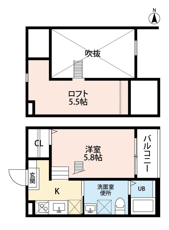 ＢＬＵＥＧＯＡＴ（ブルーゴート） 間取り