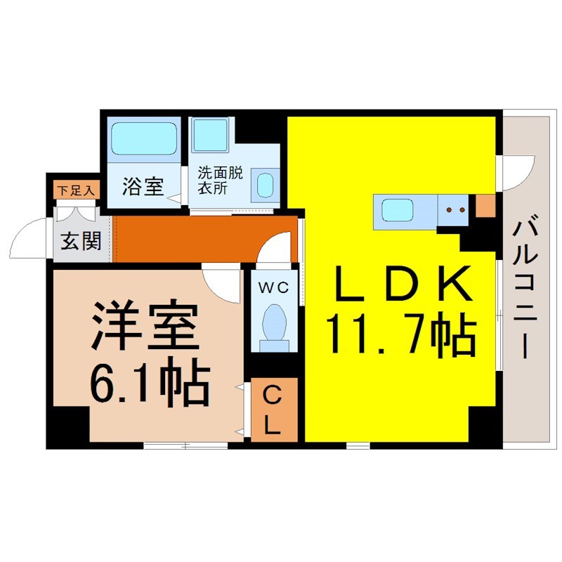 ロイヤル山王 間取り