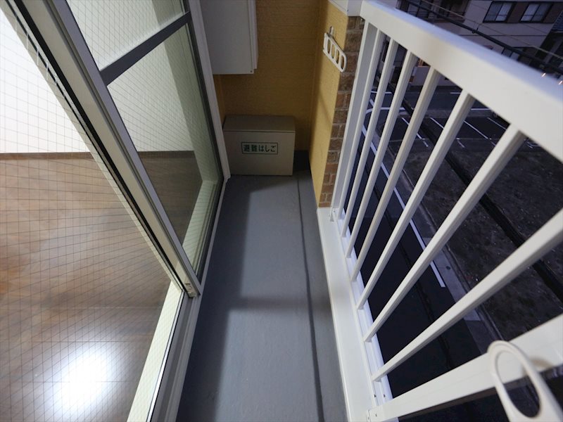 クラージュ本陣 ベランダ