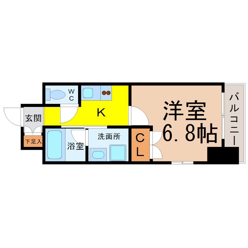 レジディア鶴舞 間取り