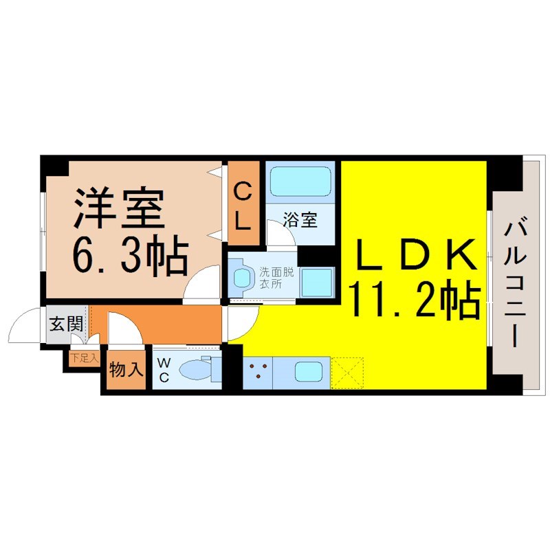 レージュ桜山 間取り