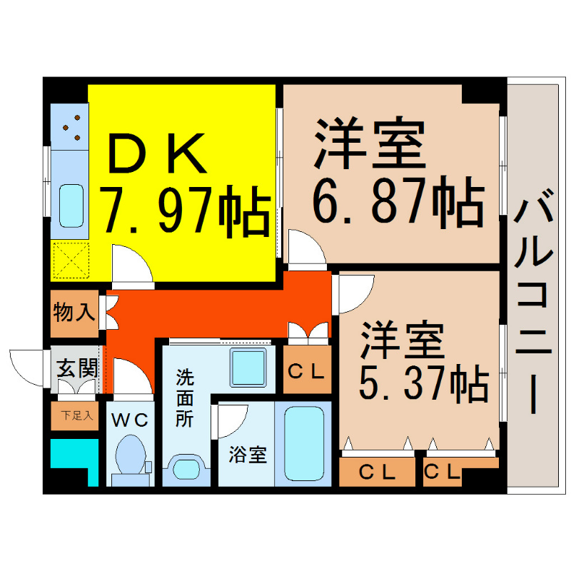 エミナンス太閤 間取り