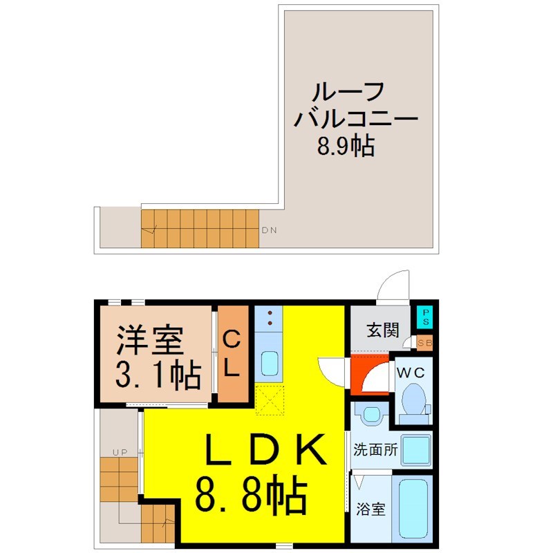 Grandtic Libra浅間町（グランティックリブラ浅間町） 間取り
