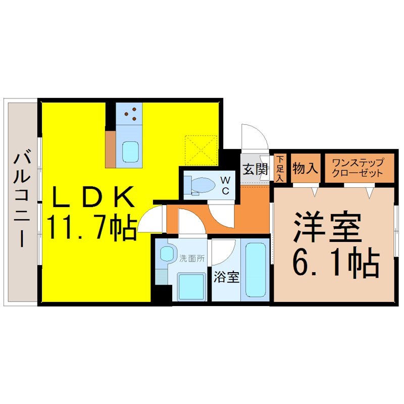 メゾンドリベルテII 間取り