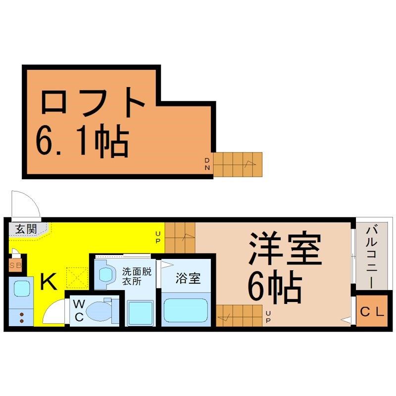 ｓｔａｇｅ徳重 間取り