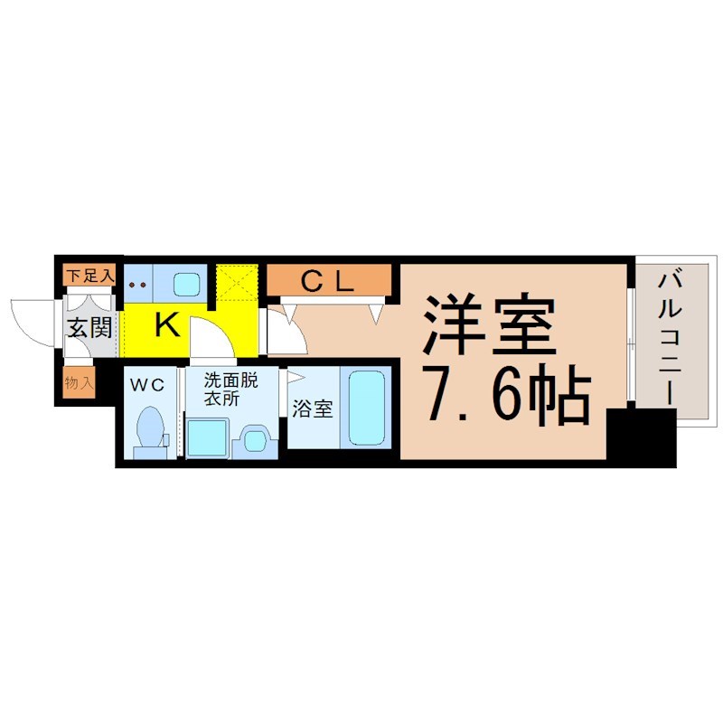 Ｓ－ＲＥＳＩＤＥＮＣＥ堀田 間取り