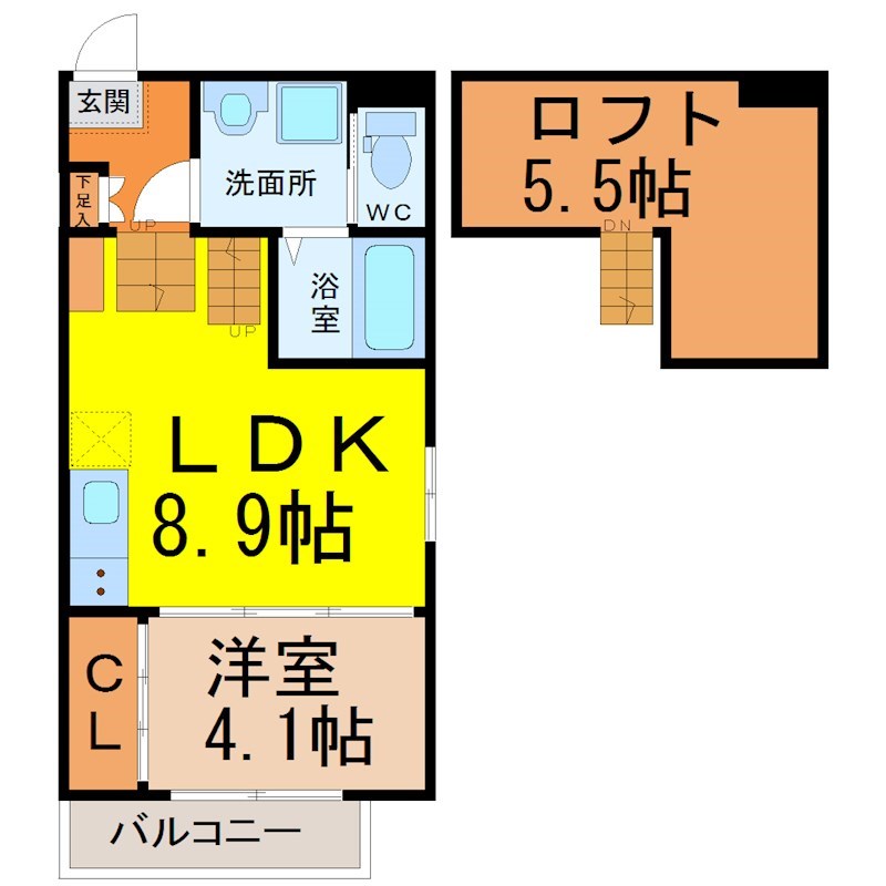 ハーモニーテラス茶屋坂通 間取り