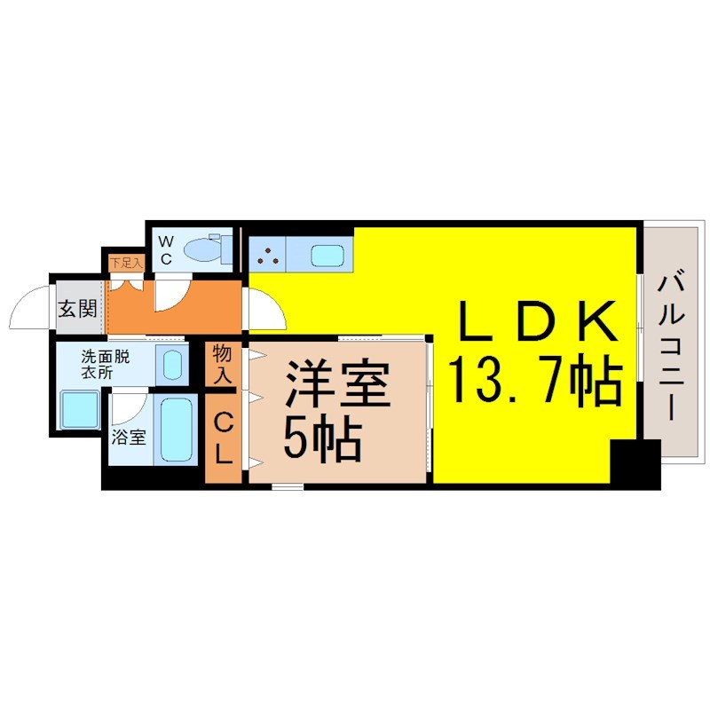 グラディアン大曽根 間取り