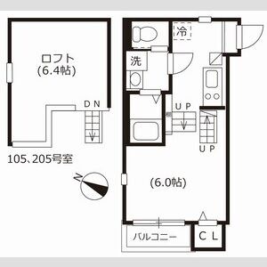 ハーモニーテラス西野町 間取り