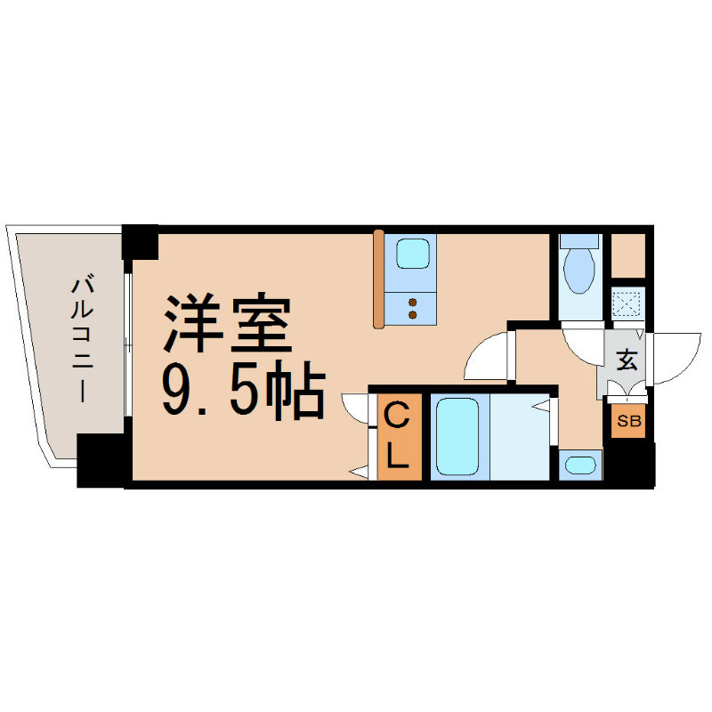 プレサンスＳＡＫＡＥリバースタイル 間取り