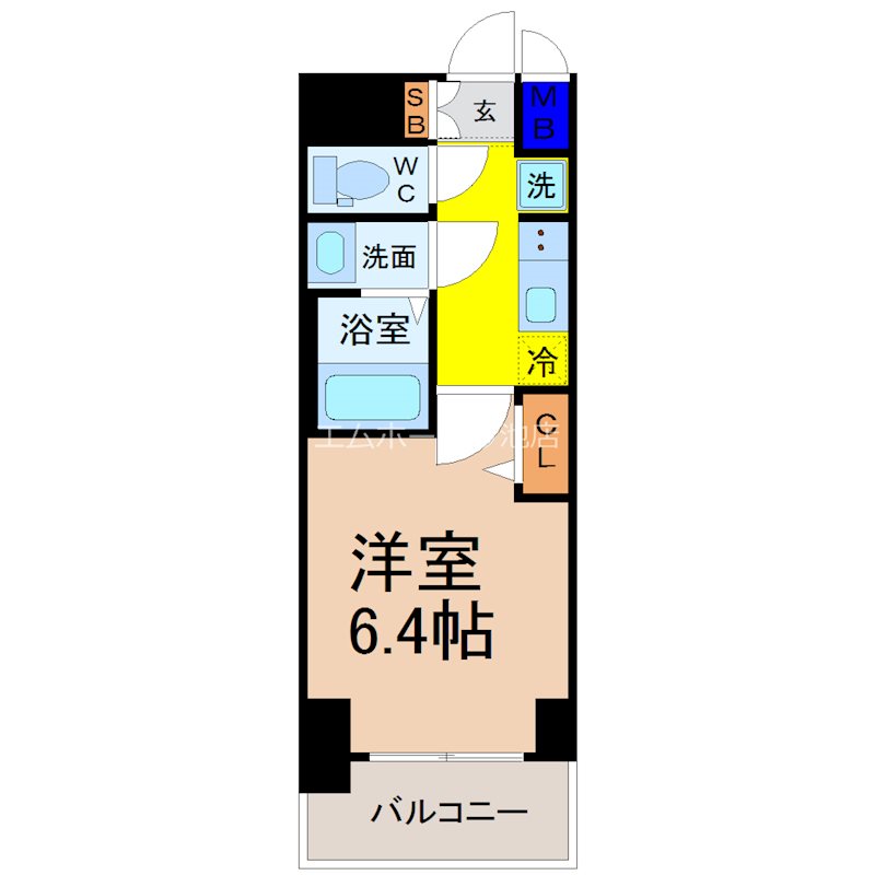 プレサンス広小路通今池 間取り