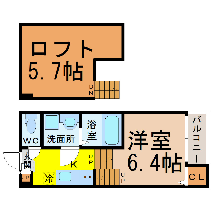 プライム下坂 間取り