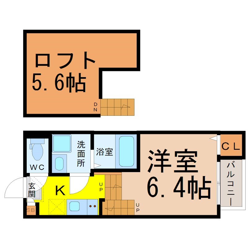 Eternal Court TSURUMAI（エターナルコートツルマイ） 間取り