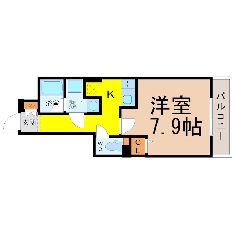 ディアレイシャス大須赤門通本町 間取り