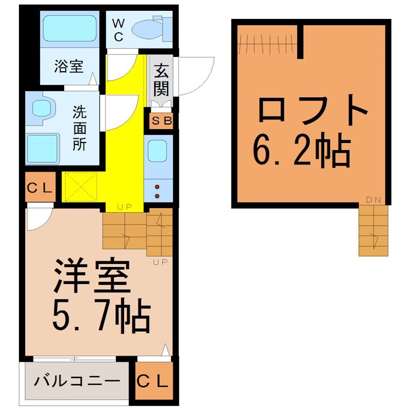 ＳＱＵＡＲＥ千種 間取り