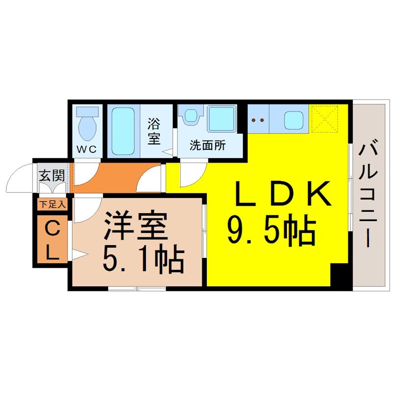 サンマール金山南 間取り