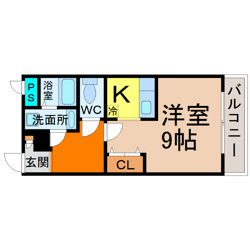 プリミエール塩付通 間取り