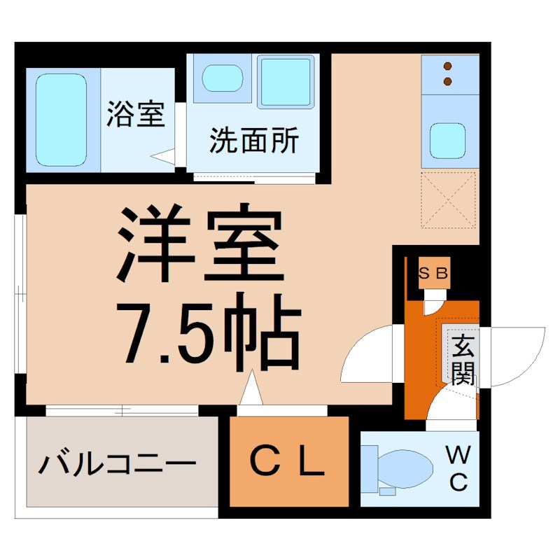 ハーモニーテラス栄生Ⅲ 間取り