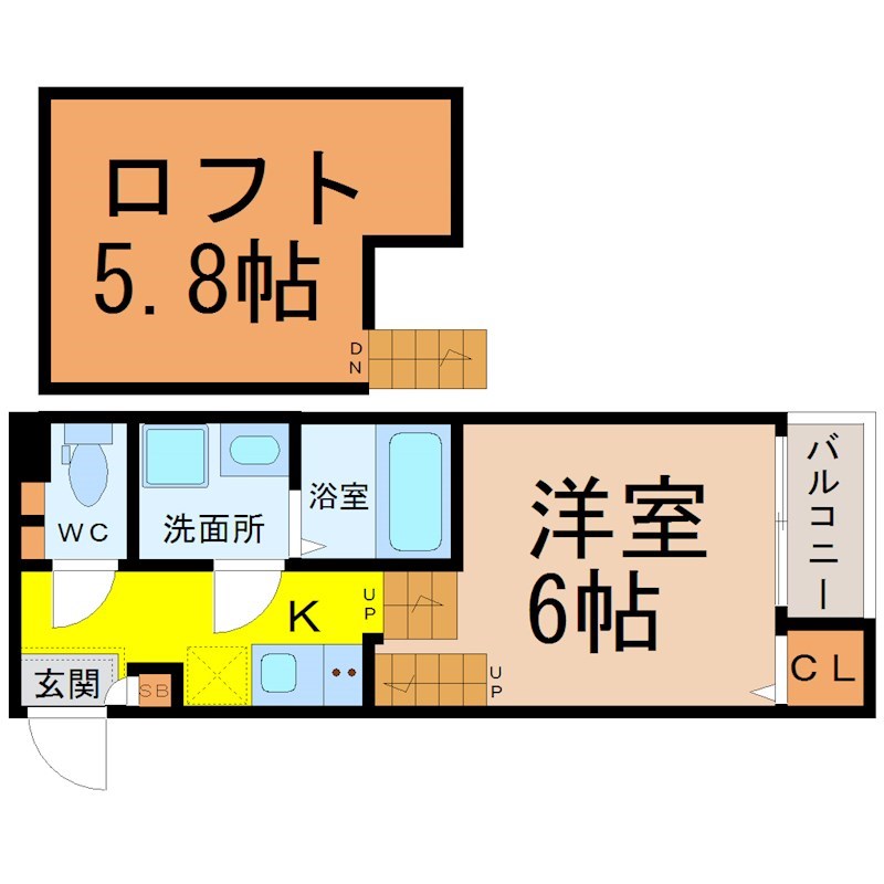 ユースター川名 間取り