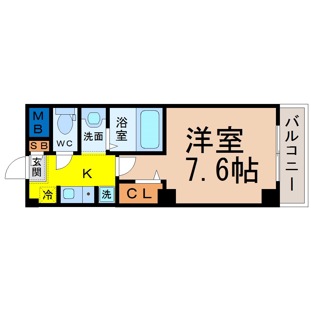 アミュズマン亀城 間取り