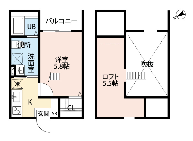 Ｅｎｄｏｒ鳴海（エンドア鳴海） 間取り
