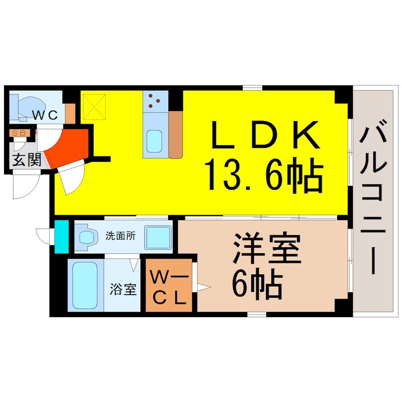 ａｘｉｓ　ｓａｋａｅＶ 間取り