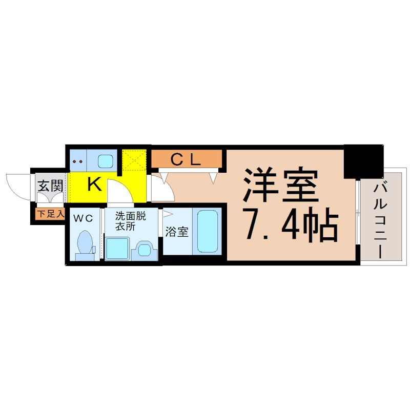 Ｓ－ＲＥＳＩＤＥＮＣＥ堀田 間取り
