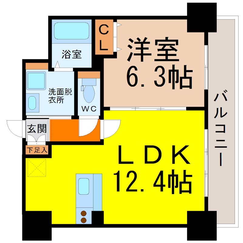 Ｆｌｏｓ北山王 間取り