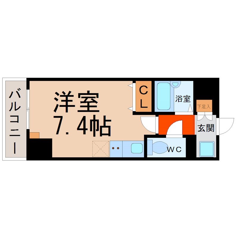 ＲＩＤＧＥ堀田 間取り