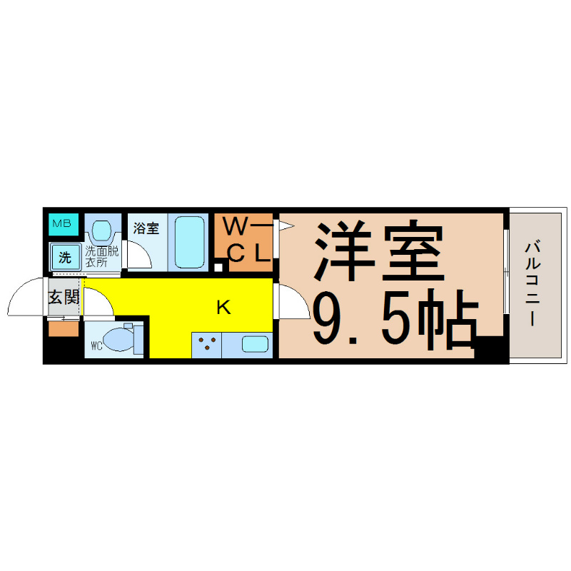 アーバンライフ名駅ウエスト 間取り