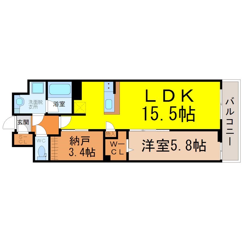 ＪＭＦレジデンス名駅南 間取り