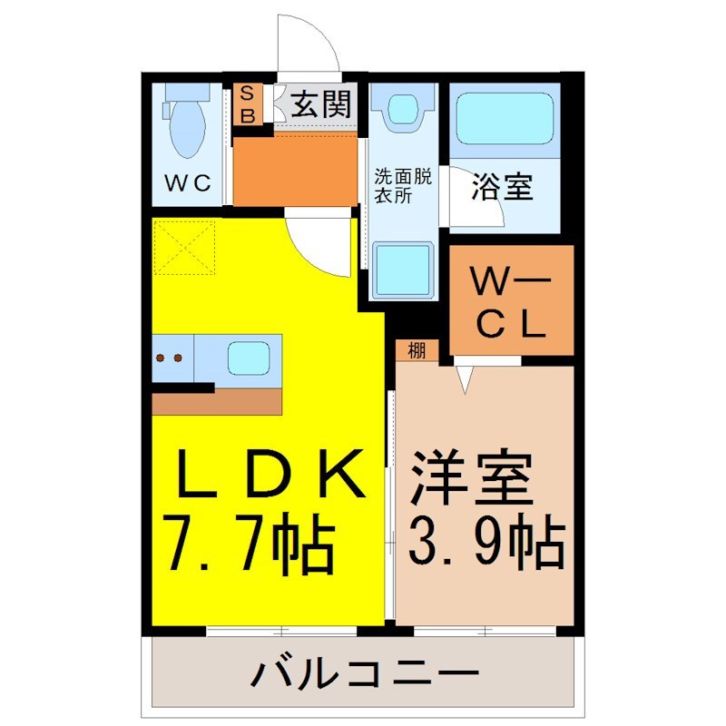 ジュネス幸心 間取り