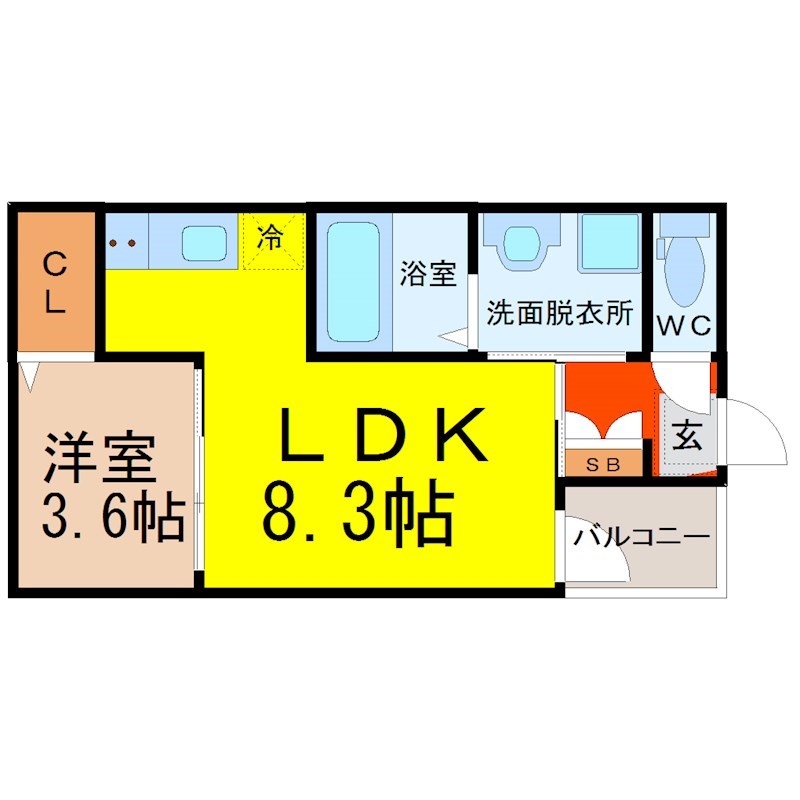 グレイス鶴舞 間取り
